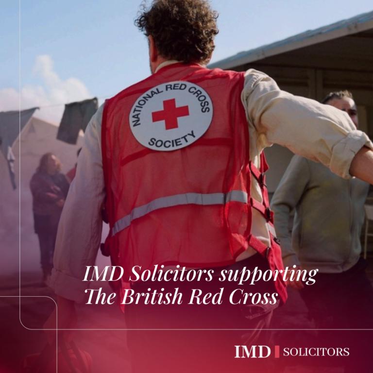 IMD Solicitors supporting The British Red Cross